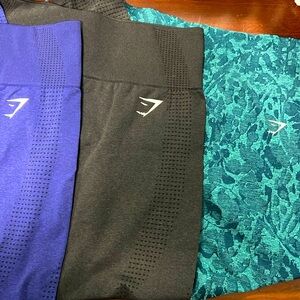 Lot of 3 Gymshark leggings